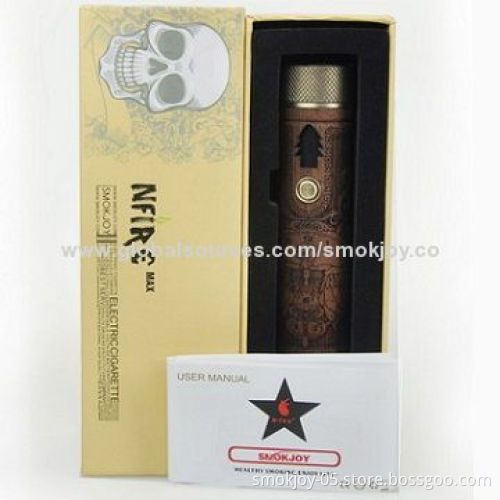 Smokjoy Huge Vapor N Fire Max Hottest Wooden E Cig Mod with eGo/510 Thread